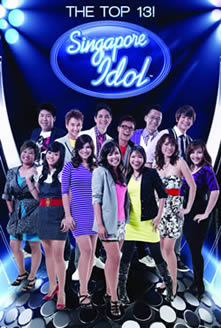 Singapore Idol Top 13