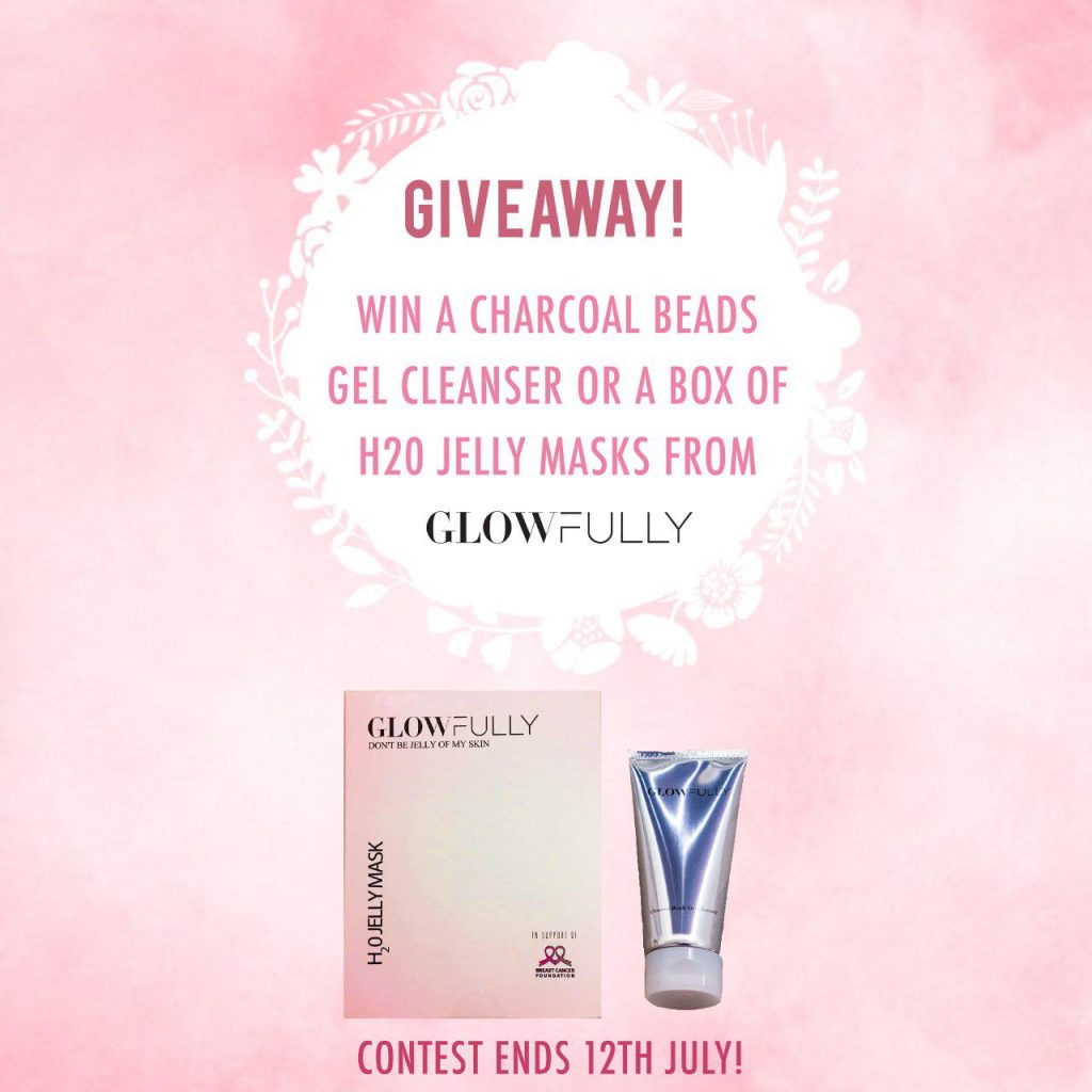 Glowfully poster for giveaway