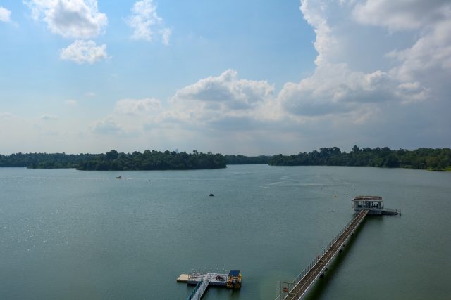 Apart from the iconic Seletar Rocket Tower, the other highlight of Upper Seletar Reservoir Park is its fishing area.