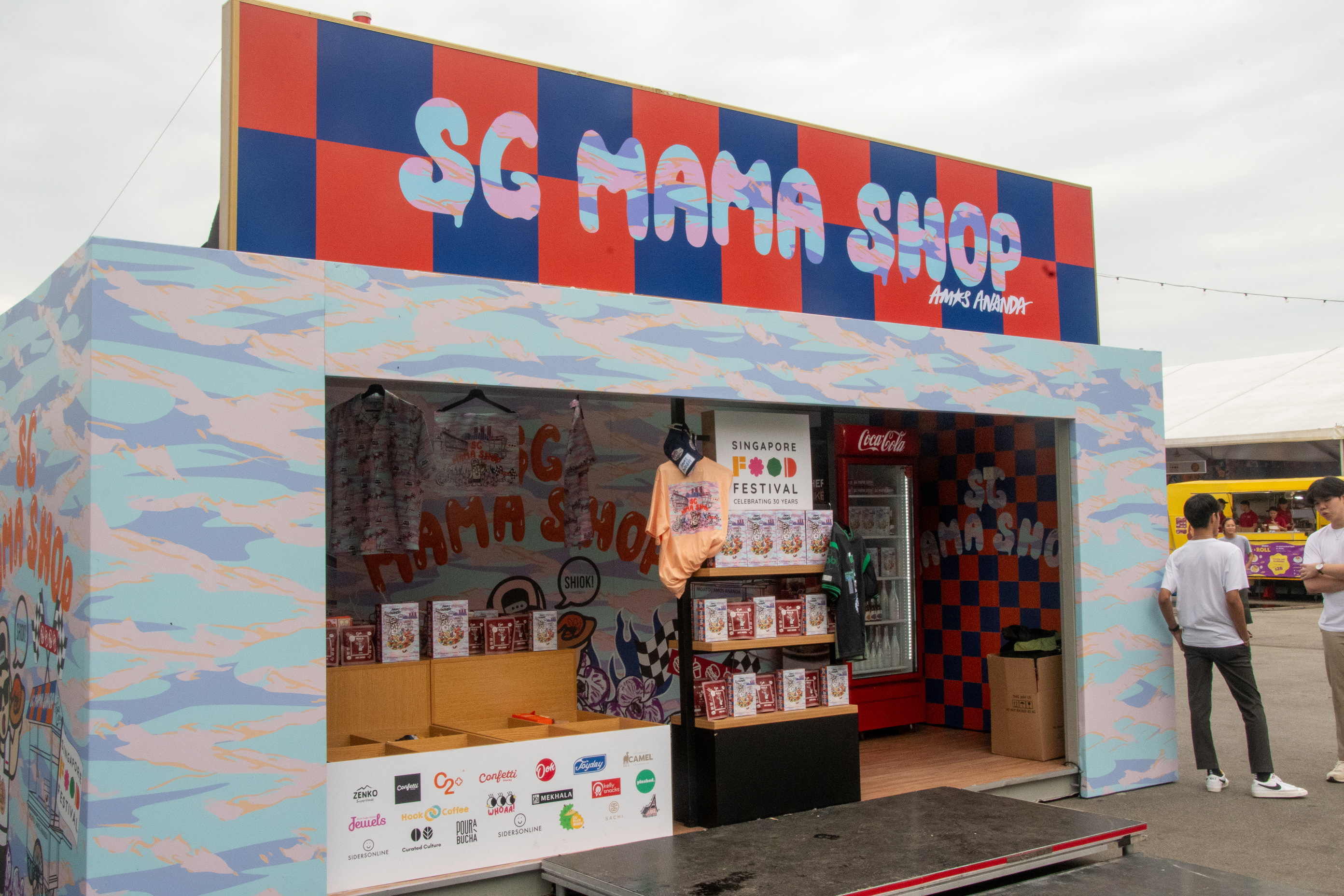 SG Mama Shop near the entrance of SFF.  