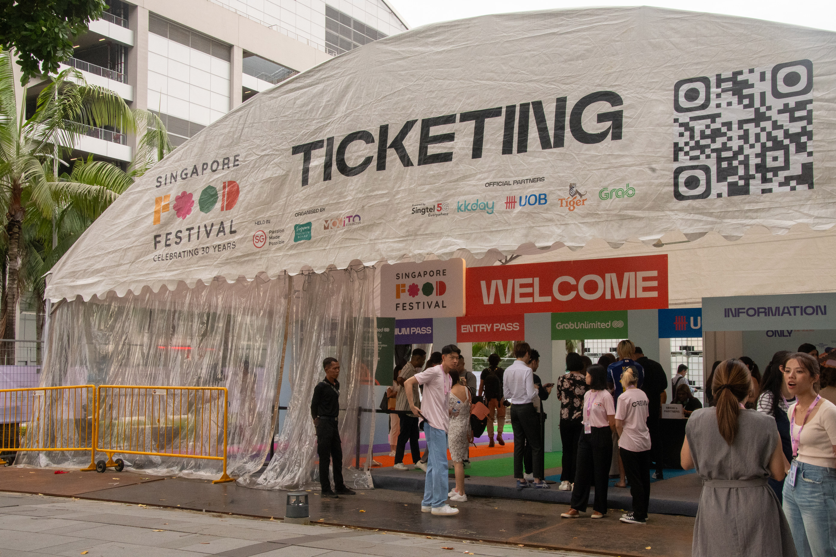 The entrance of Singapore Food Festival (SFF) 2023.
