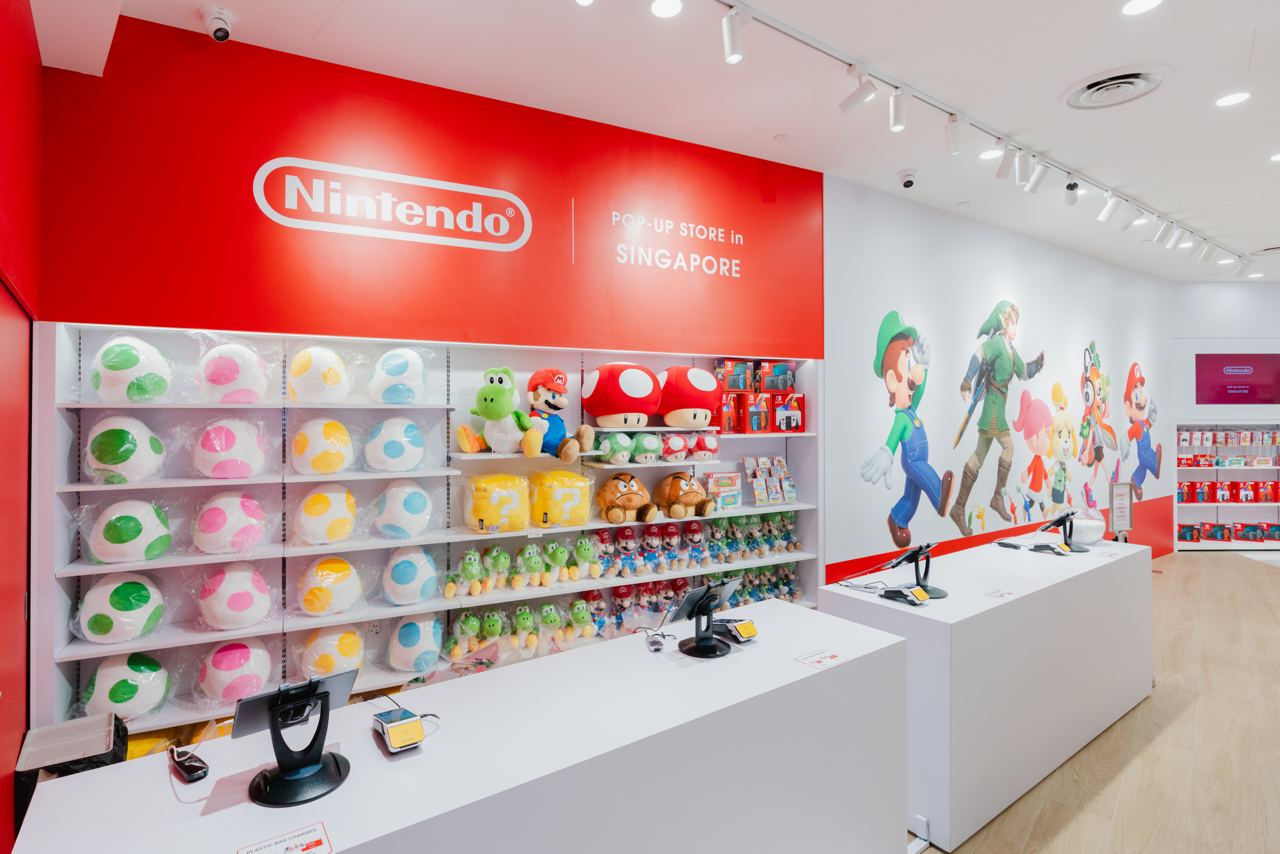 Nintendo pop-up store Singapore