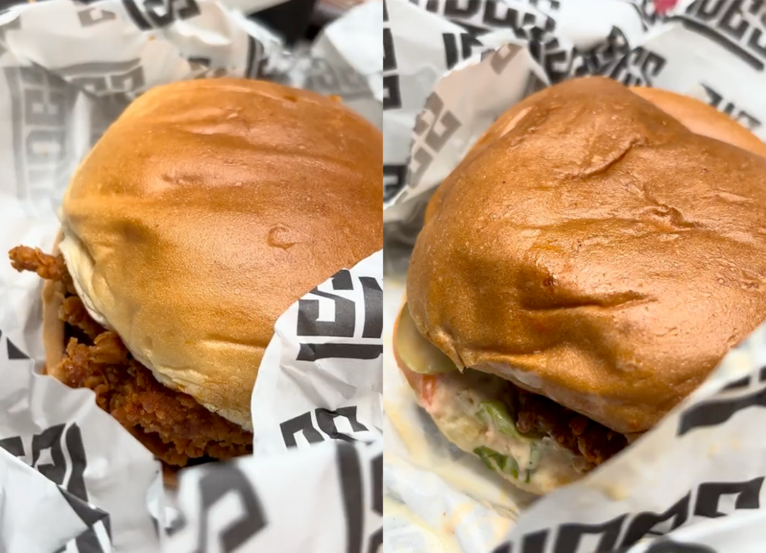 From left to right: Classic Burger, and Ultimate Nashville Burger. Photo by Jorius Chuwa, edited by Geoy Kai Lin